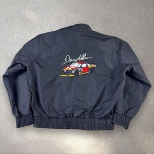 Vintage Davey Allison #28 Texaco Havoline Racing Jacket‎ Men's Large USA NASCAR